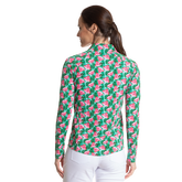 Alternate View 2 of Watermelon  Cooling Sun Protection Quarter Zip Pull Over